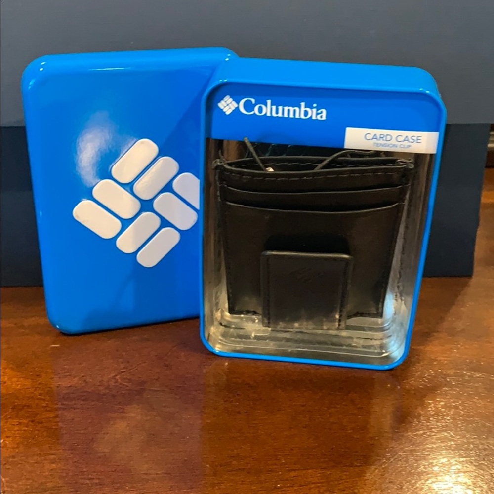 Columbia cars case with tensión Clíp. New